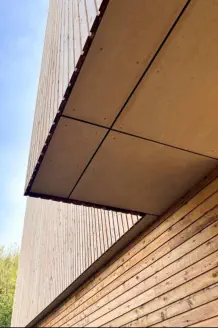White Cypress Sawn-Face Exterior Timber Cladding