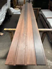 Recycled Turpentine / Ironbark Shiplap Cladding