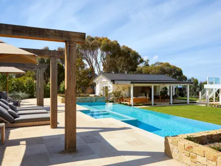 Jan Juc, Constructed by: Kings Gardens & Pools, Photographer: Dave Kulesza, Material Partner: Timberzoo