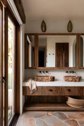 Surfcoast Coastal Retreat, Architecture & Interior Design: ELC Group, Built by: GD Construction, Photographer: Martina Gemmola, Material Partner: Timberzoo