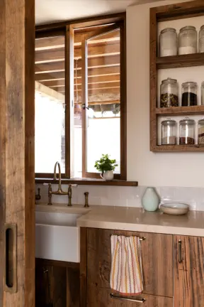 Surfcoast Coastal Retreat, Architecture & Interior Design: ELC Group, Built by: GD Construction, Photographer: Martina Gemmola, Material Partner: Timberzoo