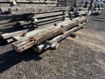 Recycled Wharf Timber with Cross Beams (Landscape Grade) 300 x 150mm