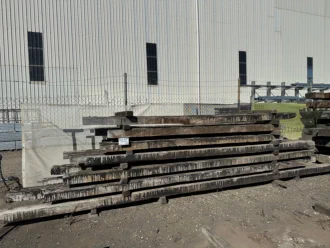 Recycled Bridge Timber with Bitumen 225 x 125mm
