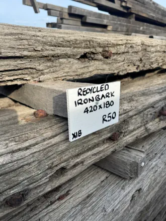 Recycled Ironbark (Landscape Grade) 420 x 180mm